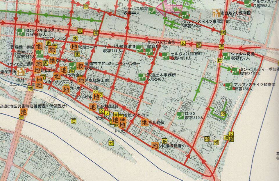 地区避難ビルMAP