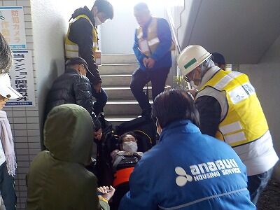 安全担架安全確認