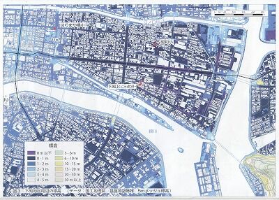 岡村先生・下知標高図１_NEW