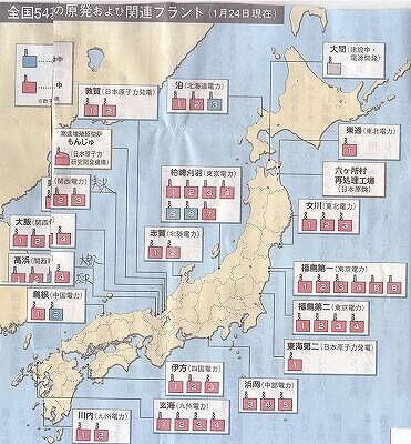 原発の位置