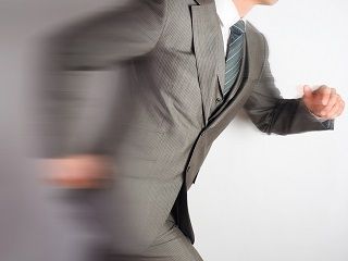 疾走男性