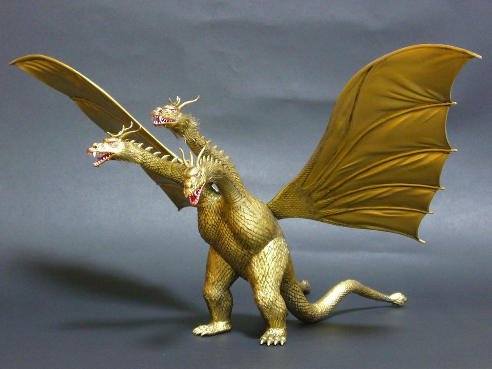 The特撮Collection 8 宇宙超怪獣キングギドラ1/350 完成品