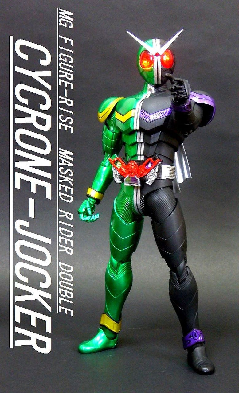 仮面ライダーダブル サイクロンジョーカー Mgフィギュアライズ おもちゃのマーチャン 仮面ライダーダブル サイクロンジョーカー Mgフィギュアライズ おもちゃのマーチャン