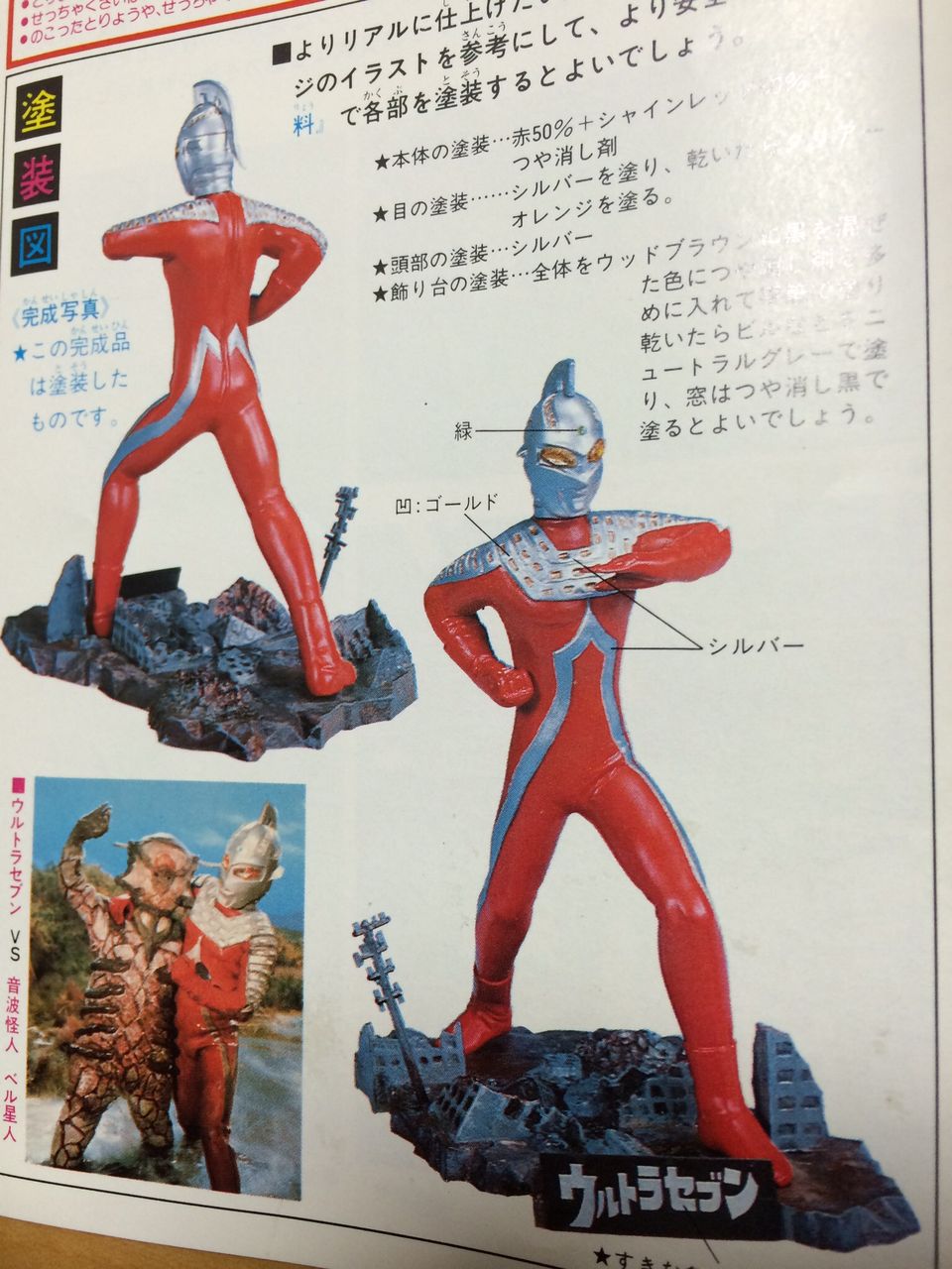 ウルトラセブン The特撮コレクション バンダイ おもちゃのマーチャン