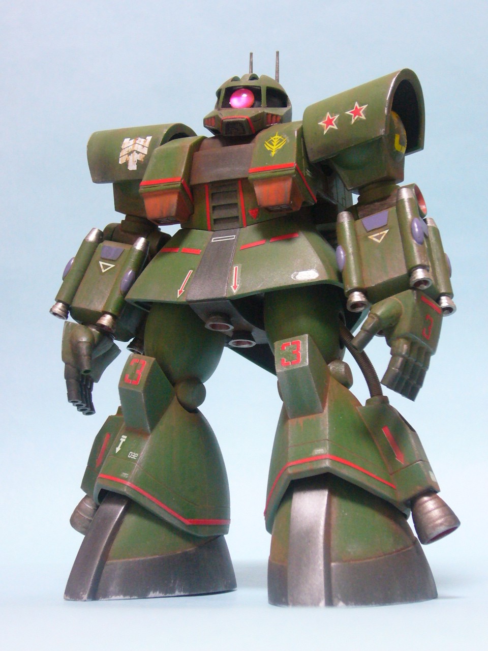 サイコミュ試験型ザク 高機動型MSN-01 & ZタイプMS-06Z セット レビュー】 MSN-01 高速機動型ザク (サイコミュ高起動試験用ザク