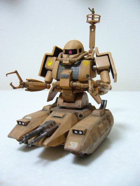 ド素人製作日記～MSVザクタンク編～⑤ : おもちゃのマーチャン