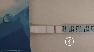 排卵検査薬を使ってみて 画像あり ２人目妊娠までのブログ