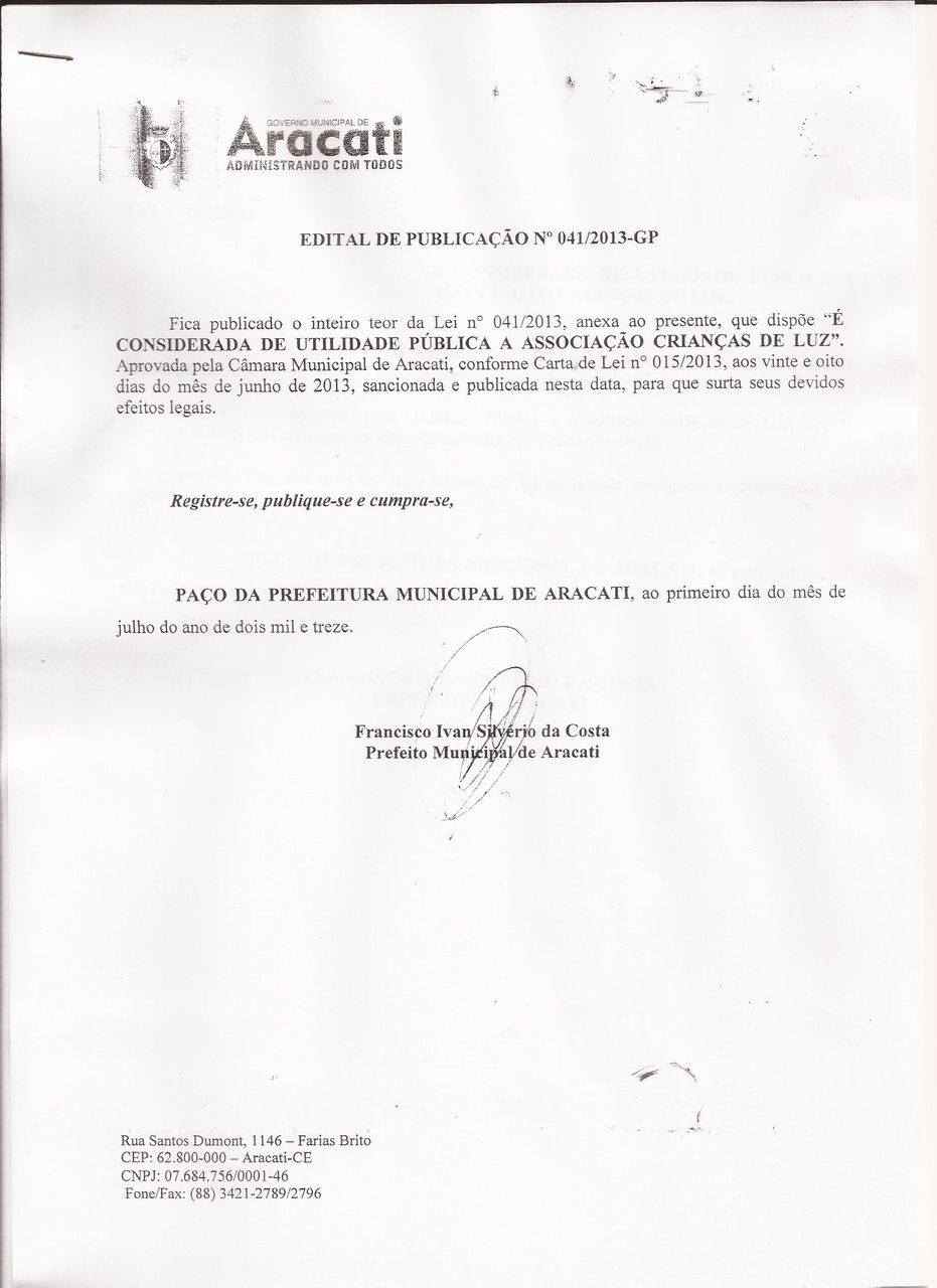 utilidade publica