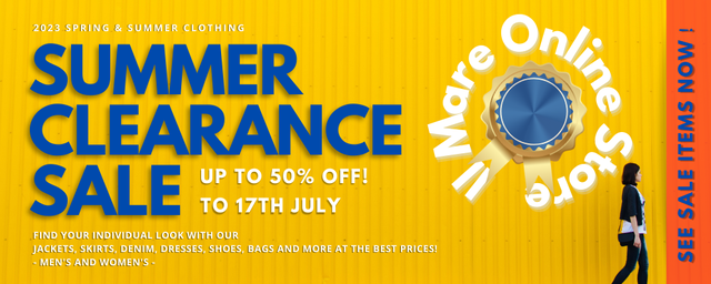 SUMMER CLEARANCE SALE