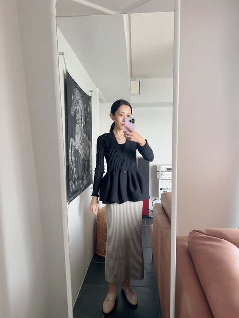 CFCL POTTERY CARDIGAN カーディガン ネイビー CFCL POTTERY CARDIGAN カーディガン ネイビー