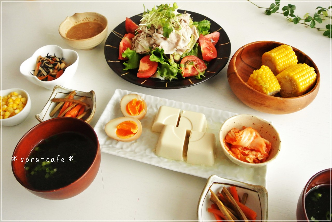 今週の献立予定と、今月の食費★ : ︎そらのおうちカフェごはん ︎