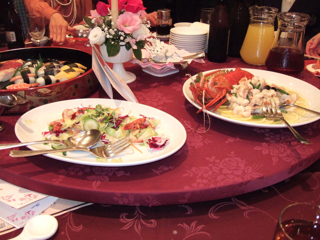 マリエールオークパイン 食事メニュー マリエールオークパイン 沖縄の結婚披露宴口コミ情報