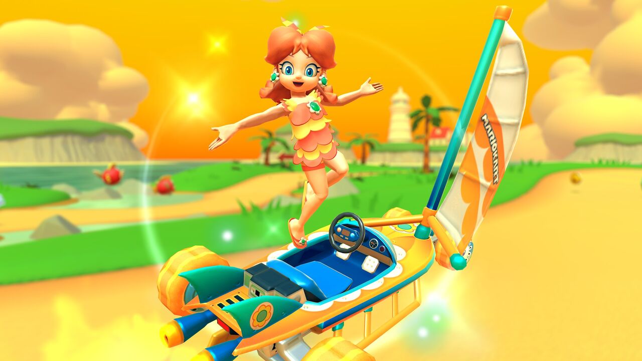 サマーツアー開幕 新キャラはデイジー スイマー マリオカートツアー マリオカートツアーまとめ マリ活速報