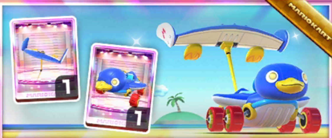 ゴーゴーペンギンパックは買ったほうがいい 性能はわからないけど可愛さはあるぞ マリオカートツアー マリオカートツアーまとめ マリ活速報