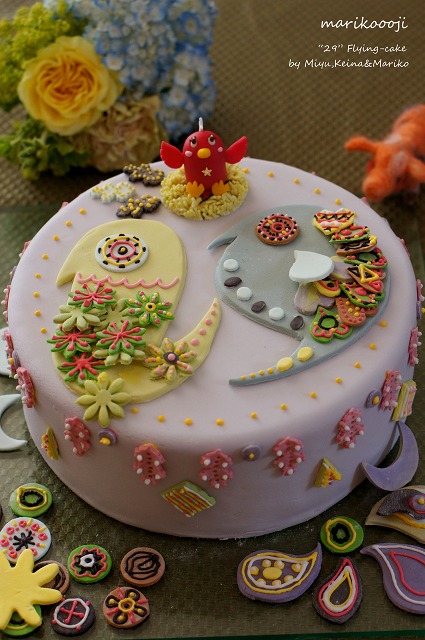 ものづくり会 芸術的シュガーケーキの巻 Withみゆう けいな Mariko S Sweets