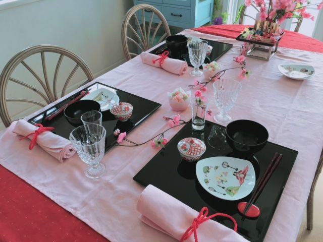 我が家で手作りひな祭りパーティー 旅する惑星