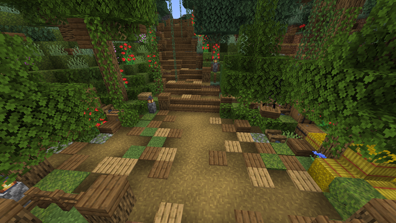 石の橋をかけて植林する マリスのminecraft 石の橋をかけて植林する マリスのminecraft