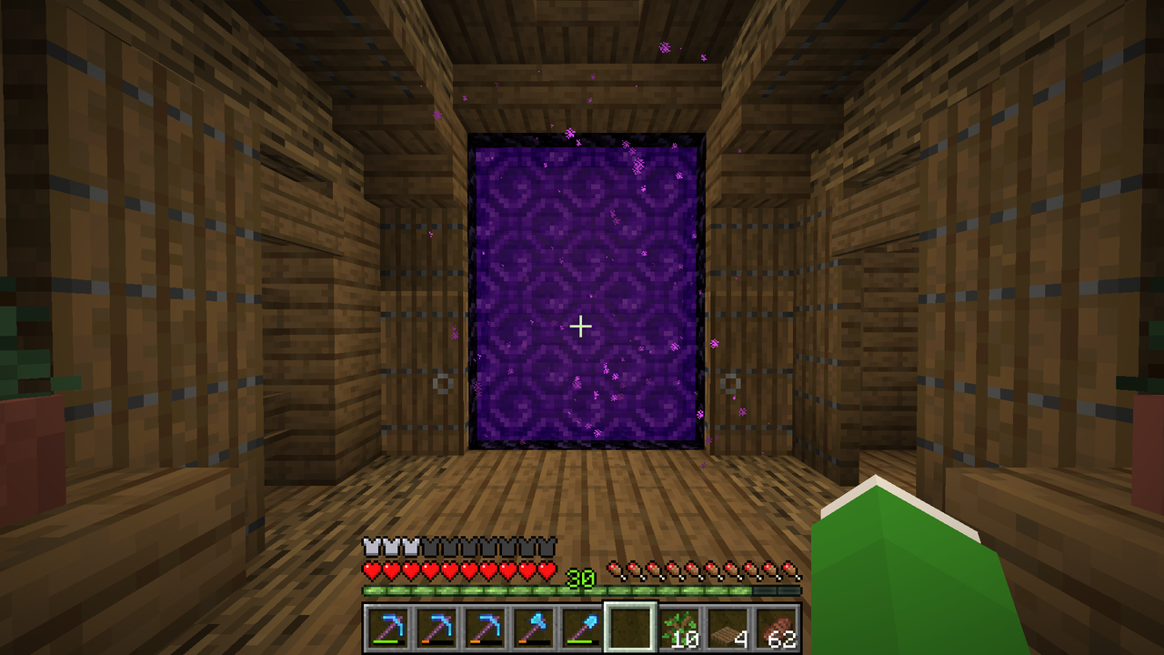 ネザーゲートを作る マリスのminecraft