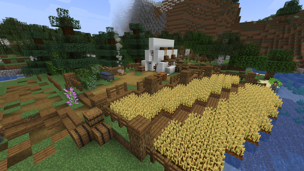 仮拠点を作る マリスのminecraft