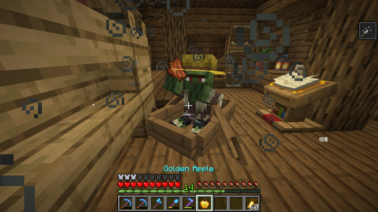 村人治療始めます マリスのminecraft