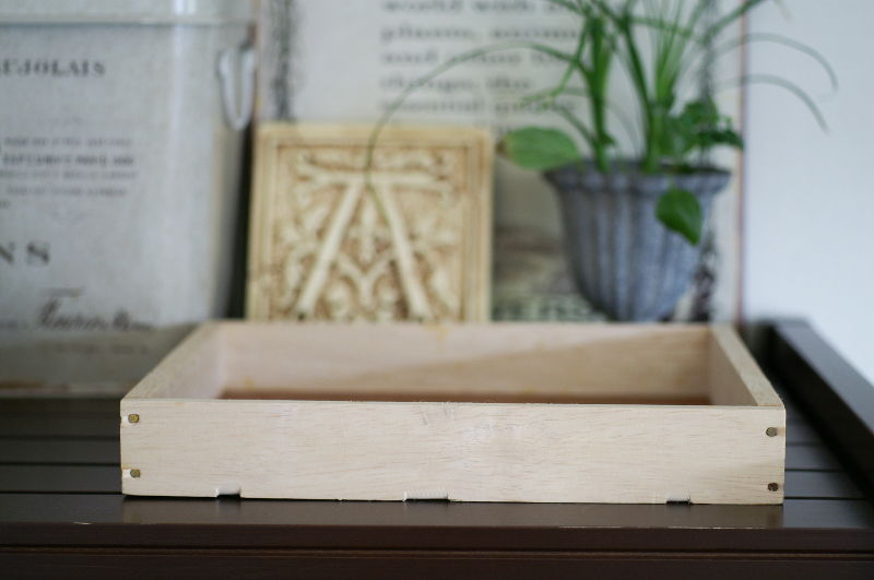 素麺箱のリメイク Ivyのちま 2日記 素麺箱のリメイク Ivyのちま 2日記