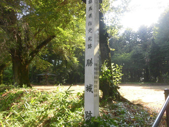 群馬県前橋市 膳城跡 マリンブルーの城攻めと食べ歩きの日記