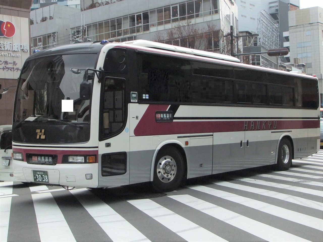 三菱ふそうMS8系+西日本車体工業98MC/C-Ⅰ（1）（阪急バス2786・大阪