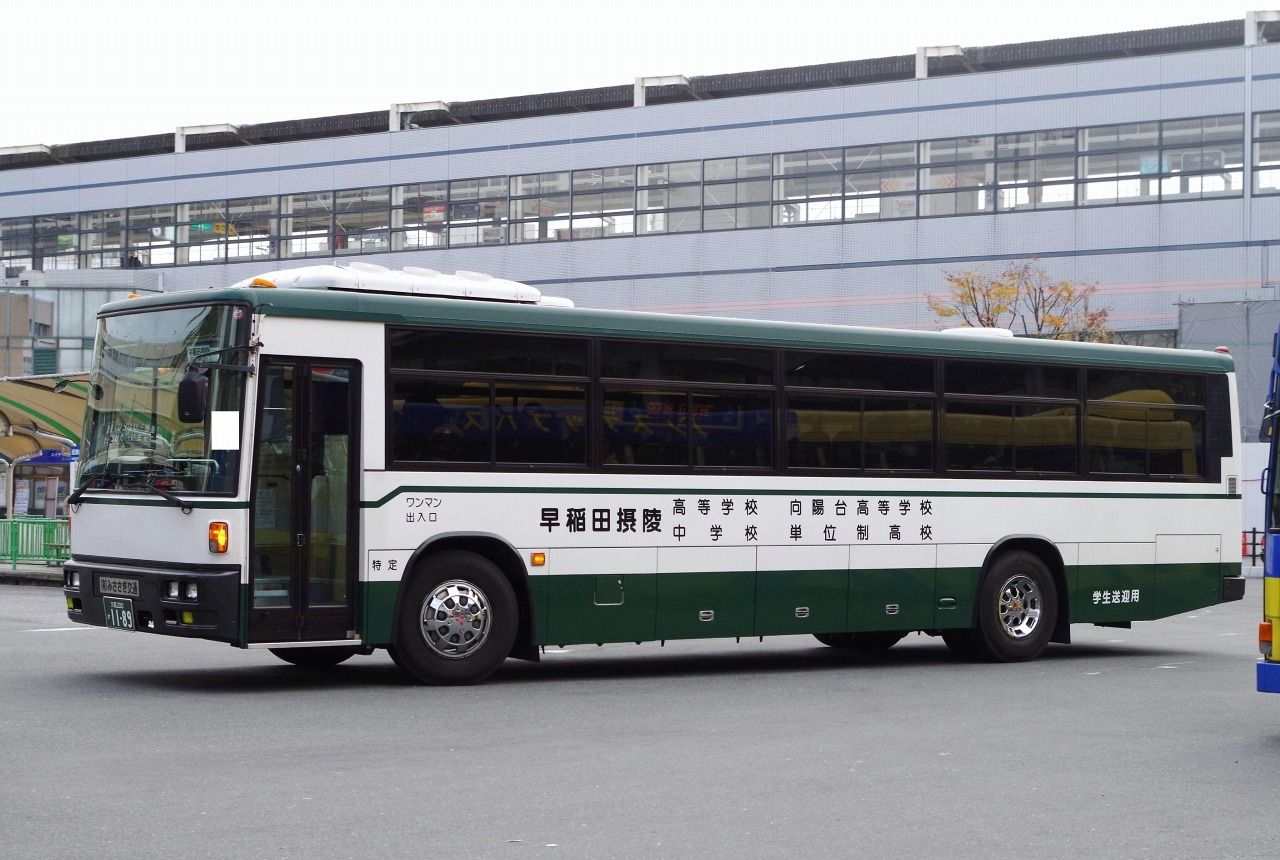 三菱ふそうMP系+西日本車体工業96MC/E-Ⅱ(2)(みささぎ交通・大阪200か