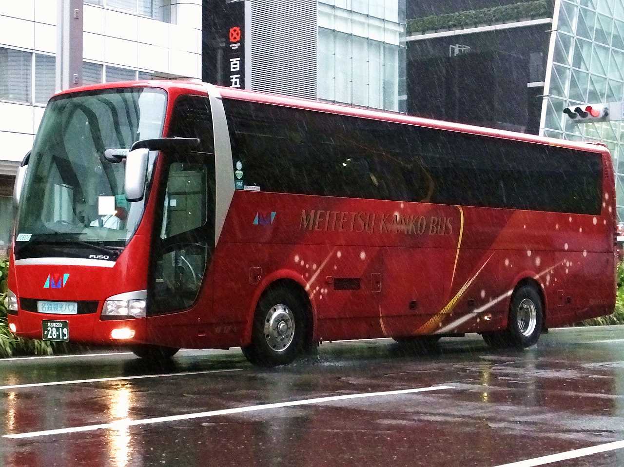 三菱ふそう・エアロクィーンMS9系(名鉄観光バス10801・名古屋200か2819
