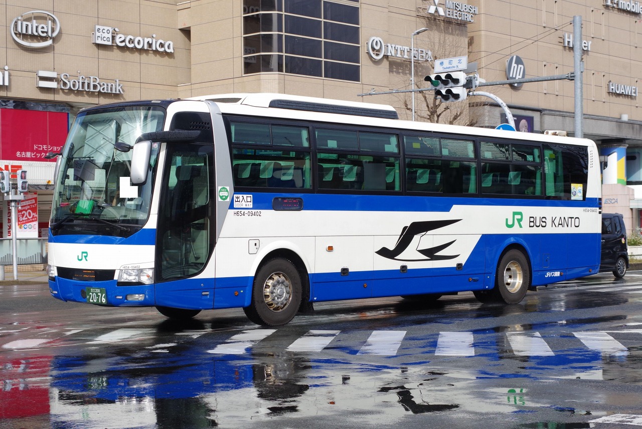 三菱ふそう・エアロエース(ジェイアールバス関東H654-09402・足立200か