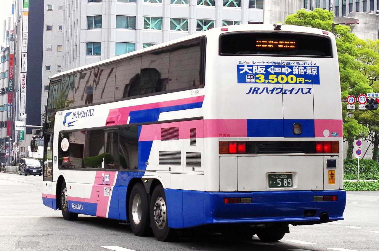 三菱ふそう・エアロキング(西日本ジェイアールバス744-3991・なにわ200