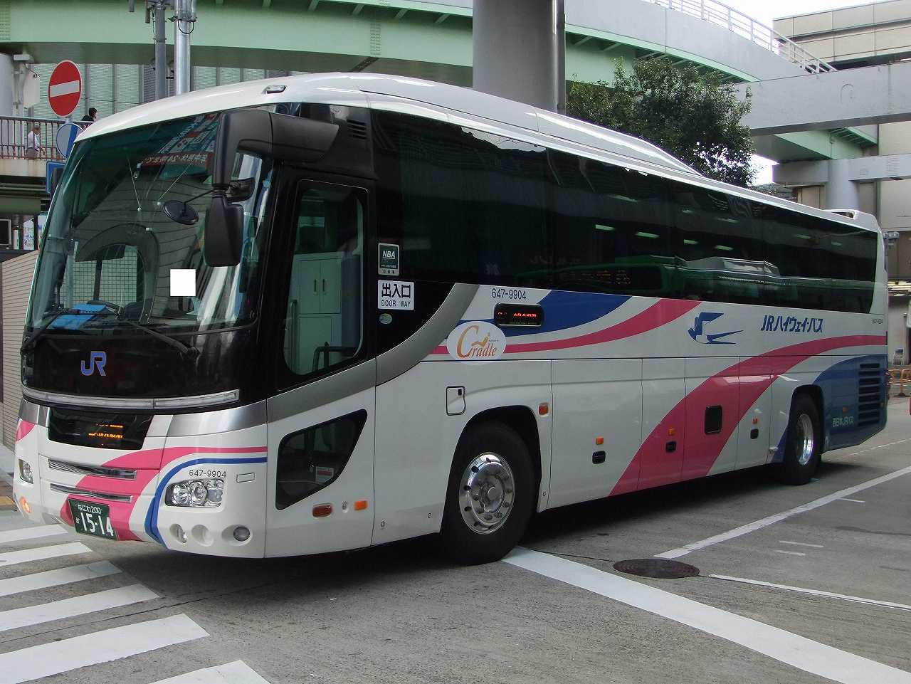 日野・セレガRU1E系(西日本ジェイアールバスバス647-5984・なにわ200か 