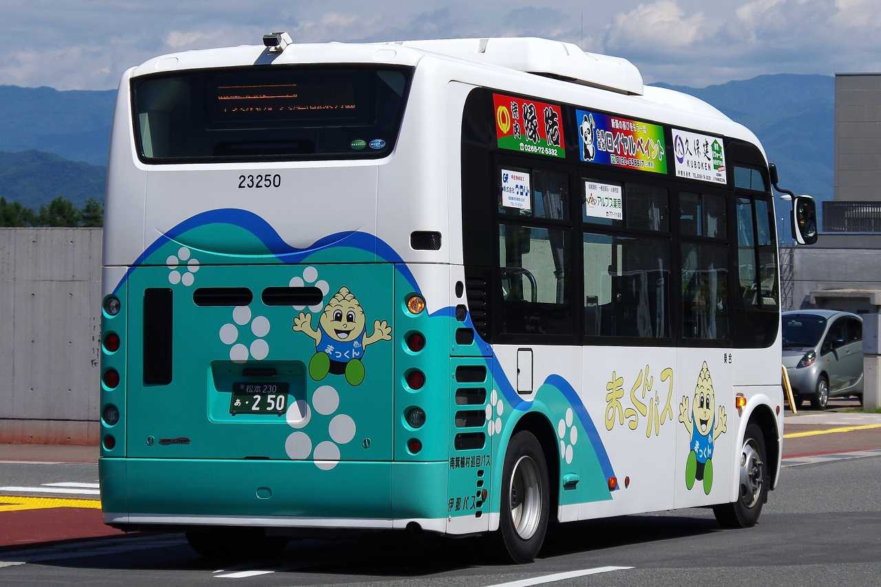 日野・2代目ポンチョ(伊那バス23250・松本230あ250) : 近江発､まりーん