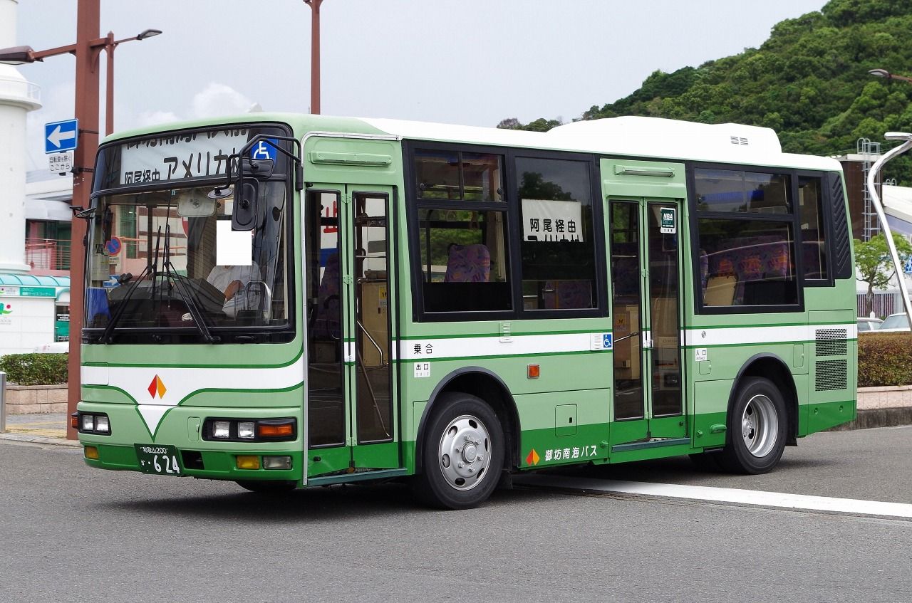 三菱ふそう・エアロミディMJ系(御坊南海バス・和歌山200か624) : 近江