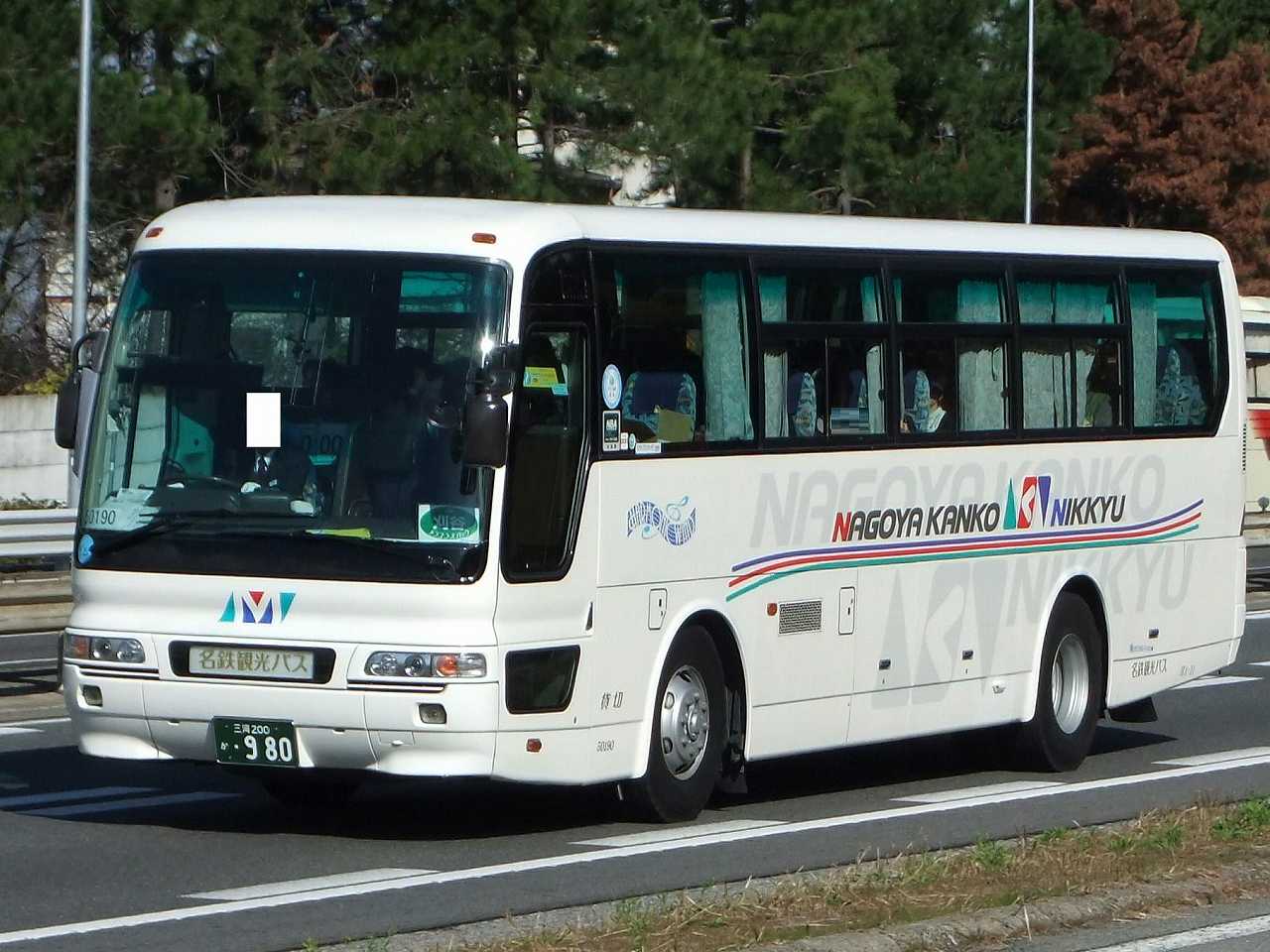 三菱ふそう・エアロバスMS8系(名鉄観光バス50202・三河200か255/30301