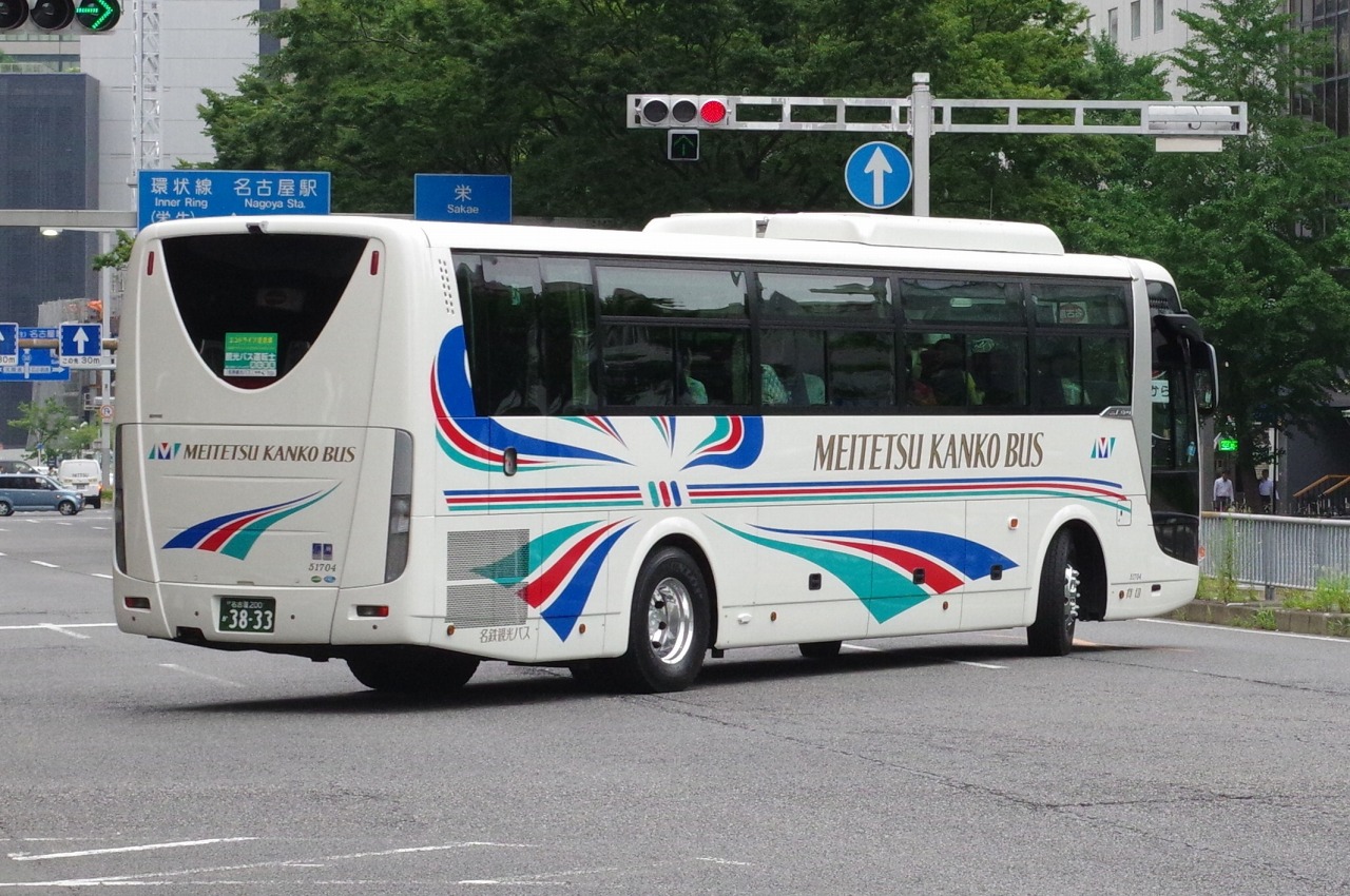 三菱ふそう・エアロエース(名鉄観光バス51704・名古屋200か3833