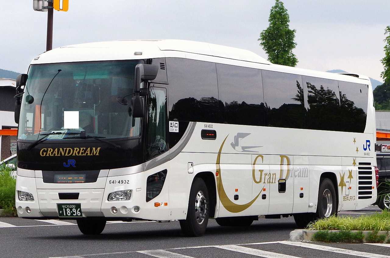 いすゞ・ガーラRU系(西日本ジェイアールバス641-4932・なにわ200か1896