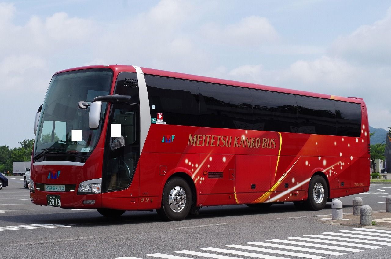 三菱ふそう・エアロクィーンMS9系(名鉄観光バス10801・名古屋200か2819