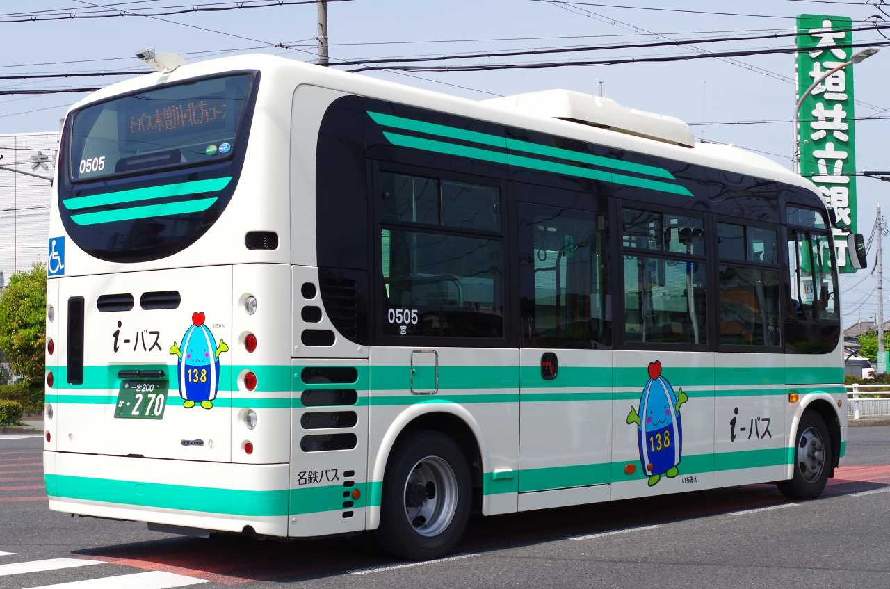 日野・2代目ポンチョ(名鉄バス0504・一宮200か269/0505一宮200か270