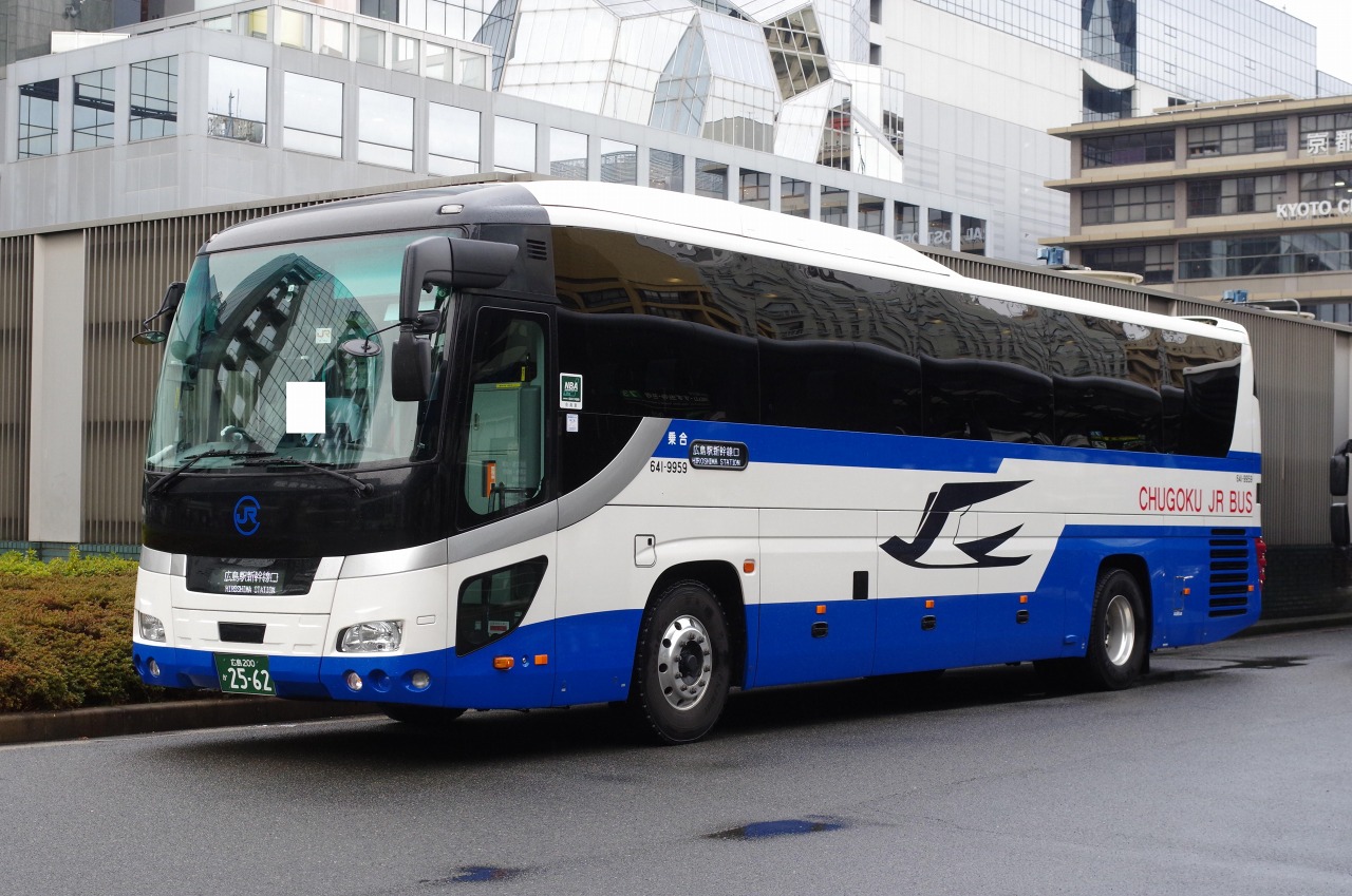 いすゞ・ガーラRU系(中国ジェイアールバス641-9959・広島200か2562