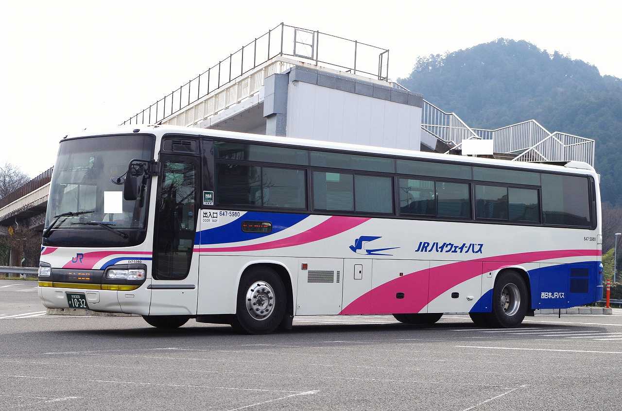 日野・セレガR(西日本ジェイアールバス647-5980・京都200か1032 