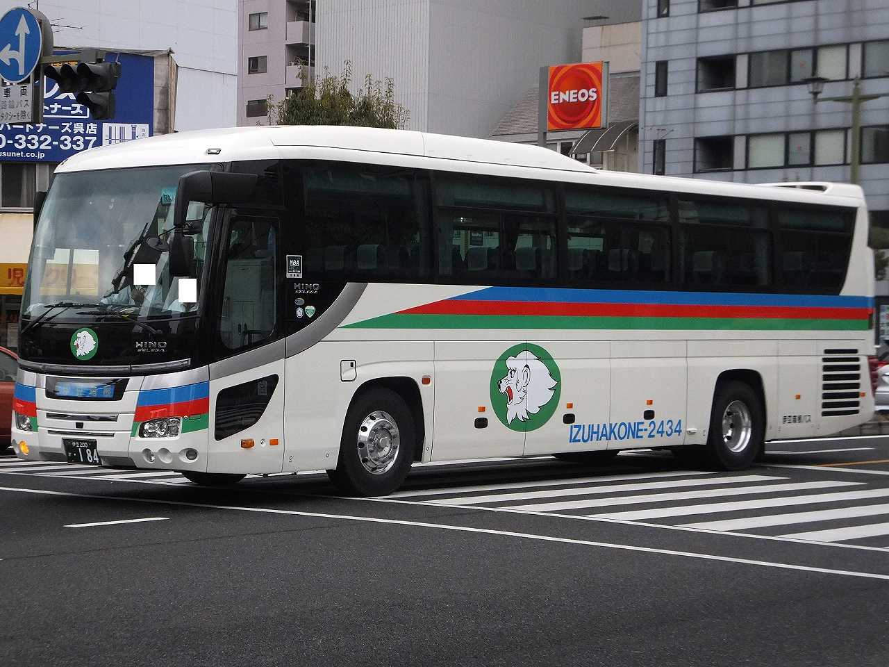 日野・セレガRU1E系(伊豆箱根バス2434・伊豆200か184) : 近江発､まりー