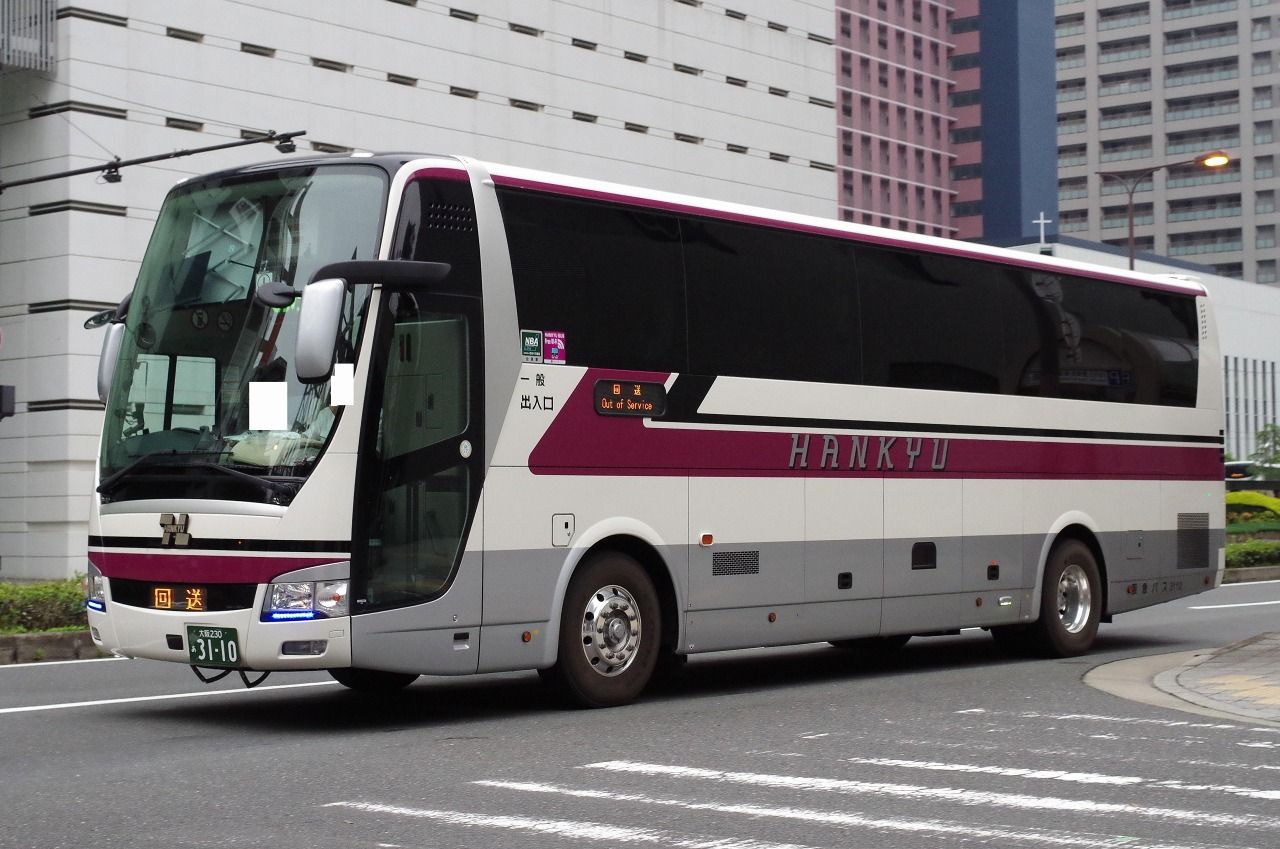 三菱ふそう・エアロクィーンMS9系(阪急バス3110・大阪230あ3110 