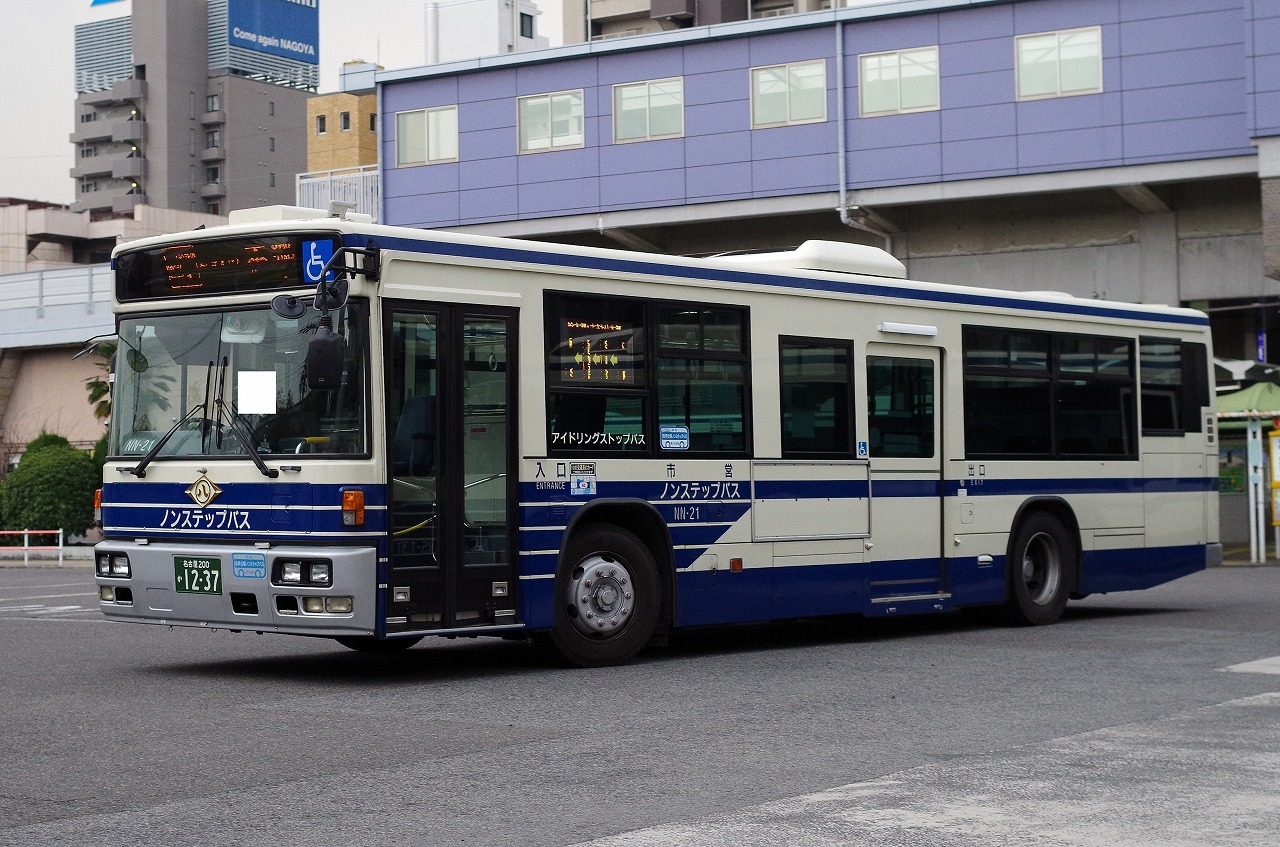 日産ディーゼル・UA系+西日本車体工業96MC/B-Ⅰ(1)(名古屋市 日産ディーゼル・UA系+西日本車体工業96MC/B-Ⅰ(1)(名古屋市