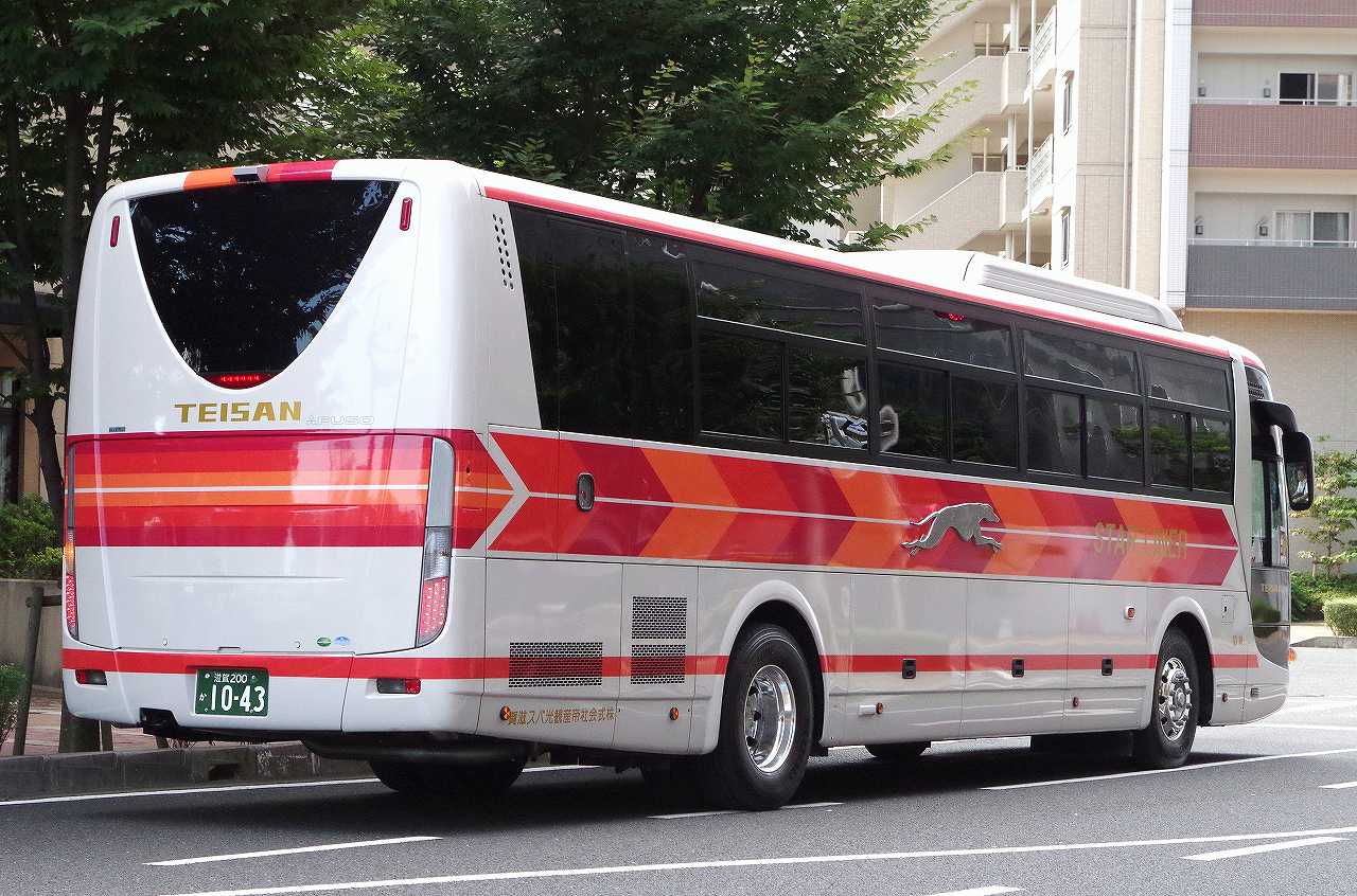 三菱ふそう・エアロエース(帝産観光バス滋賀・滋賀200か1043) : 近江発