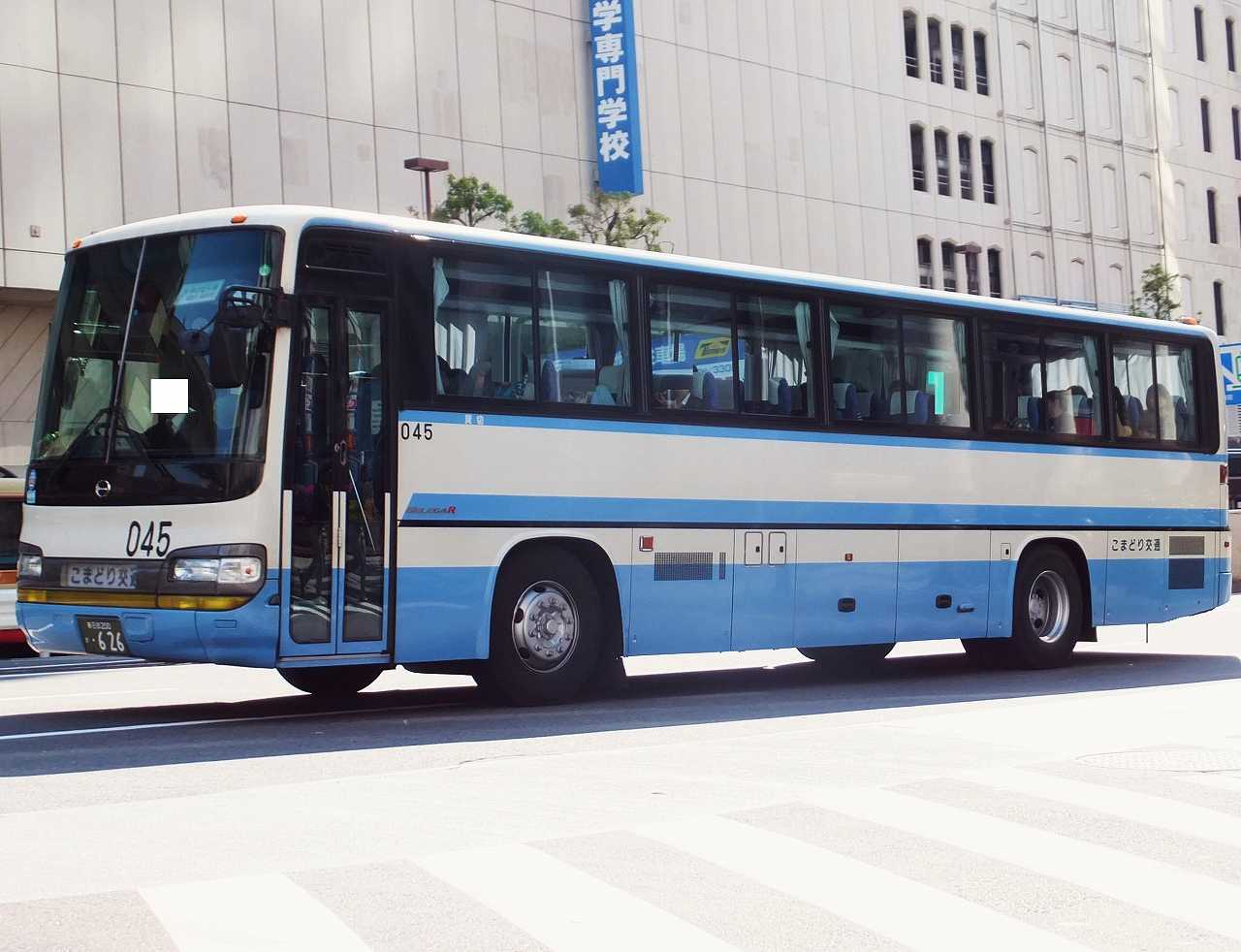 日野・セレガR(こまどり交通045・春日部200か626) : 近江発､まりーんの 