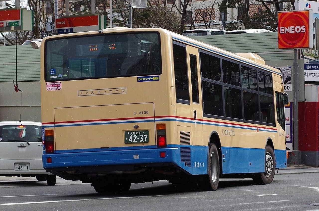 三菱ふそう・3代目エアロスター(阪急バス3130・大阪200か4237