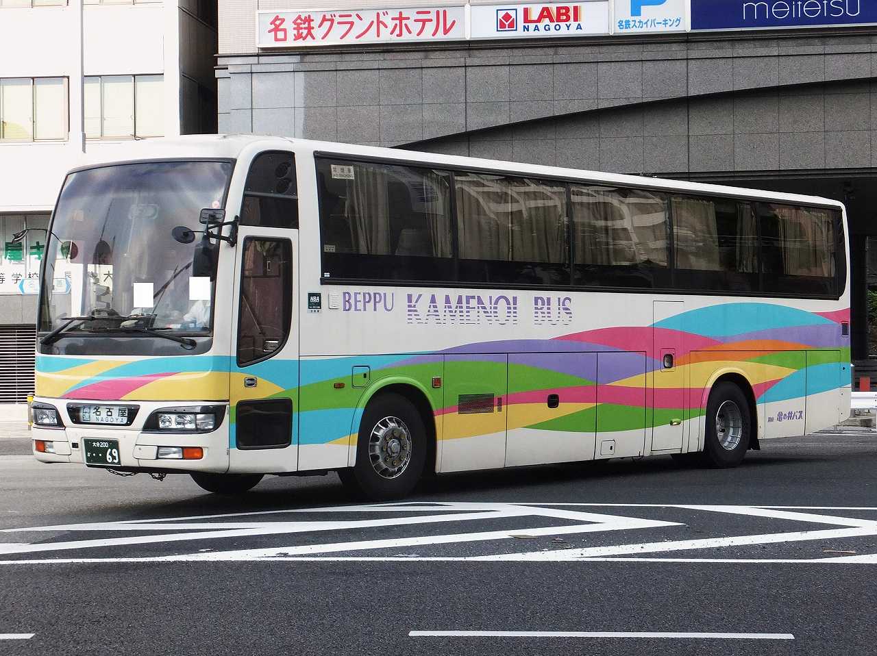 三菱ふそう・MS8系+西日本車体工業98MC/SD-Ⅰ(1)型(亀の井バス・大分
