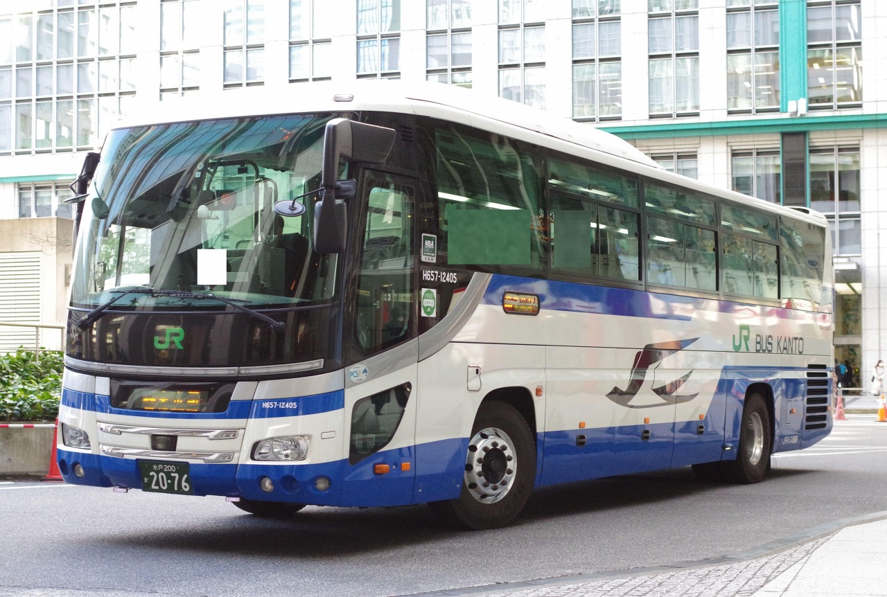 日野・2代目セレガ(ジェイアールバス関東H657-12405・水戸200か2076