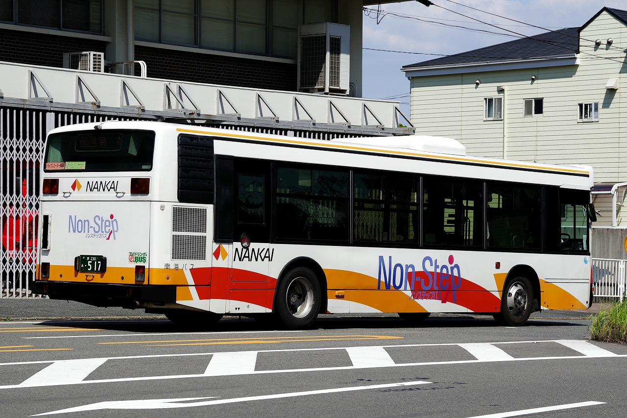 日野・ブルーリボンシティ（南海バス・堺230あ517） : 近江発､まりーん